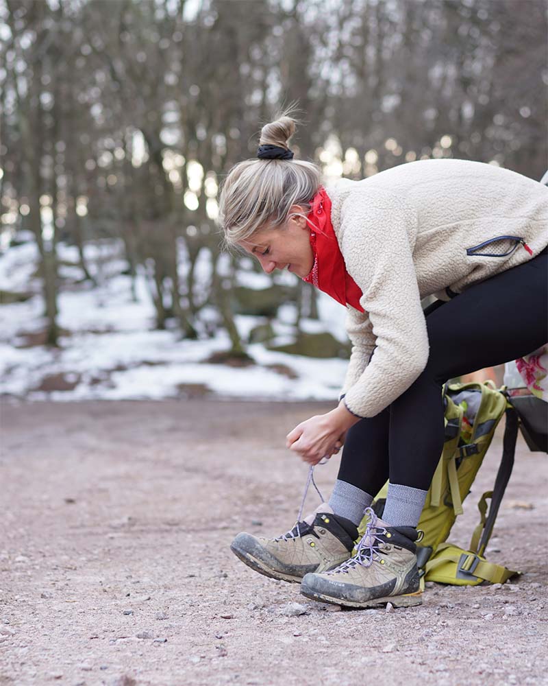 Hike Grey von RolloSocks